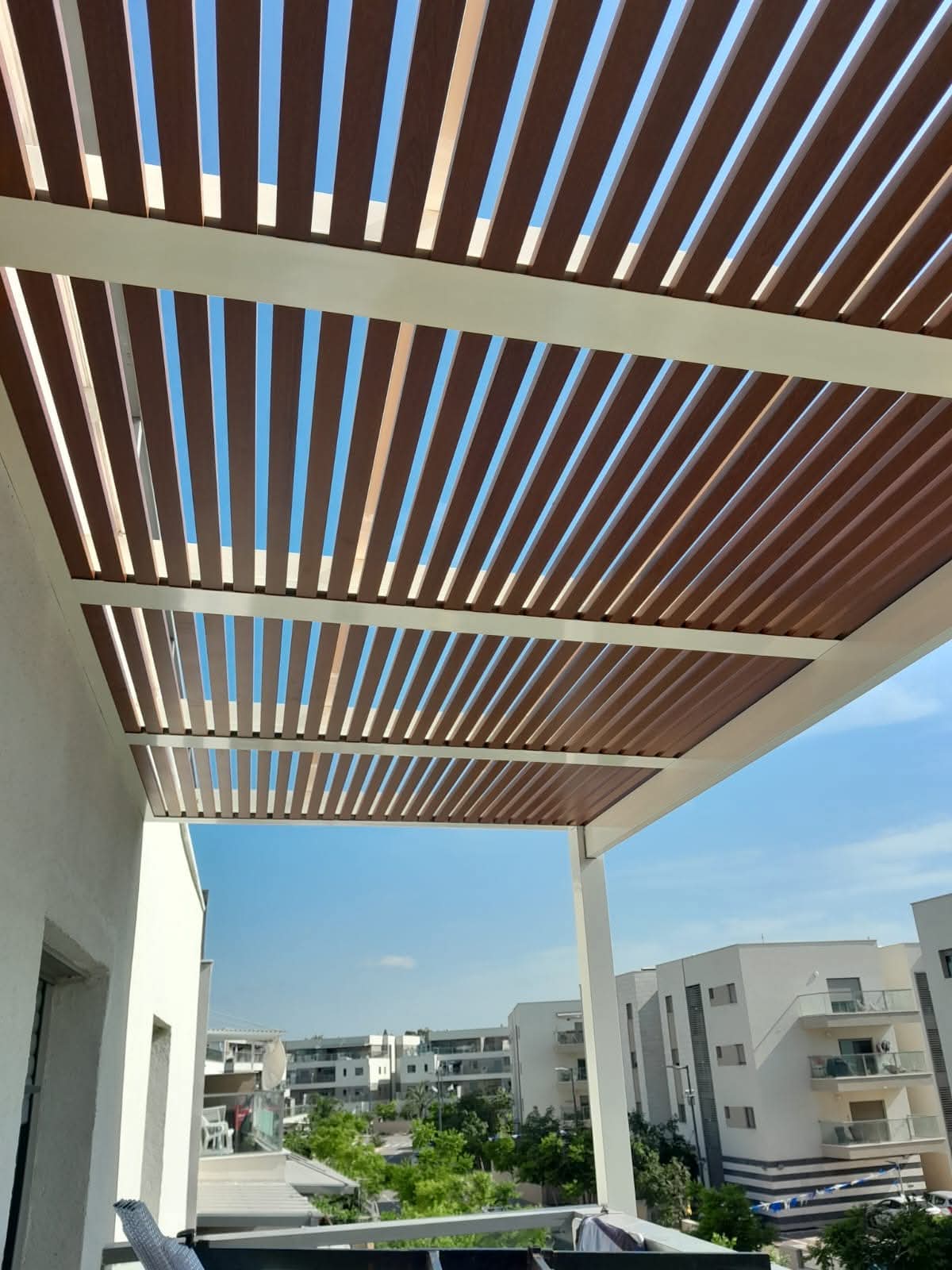 פרגולת אלומיניום